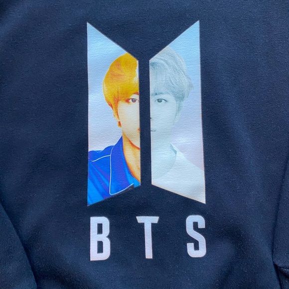 BTS Love Yourself black sweatshirt hoodie S - Picture 5 of 9